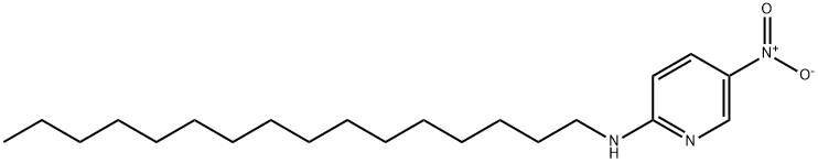 2-hexadecylamino-5-nitropyridine 结构式