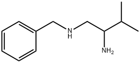 (2-amino-3-methylbutyl)(benzyl)amine 结构式