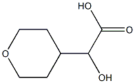 2-hydroxy-2-(oxan-4-yl)acetic acid Struktur