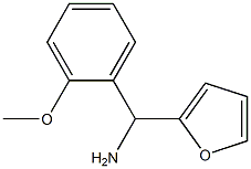 furan-2-yl(2-methoxyphenyl)methanamine Struktur