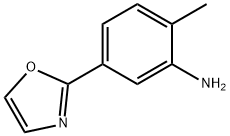 2-methyl-5-(1,3-oxazol-2-yl)aniline Structure