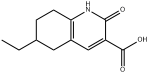 6-乙基-2-氧代-1,2,5,6,7,8-六氢喹啉-3-羧酸, 1249477-24-4, 结构式