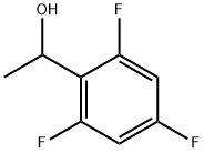 1-(2,4,6-Trifluorophenyl)ethanol, 1250113-83-7, 结构式