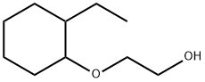 2-((2-ethylcyclohexyl)oxy)ethan-1-ol 化学構造式