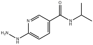 6-hydrazinyl-N-(propan-2-yl)pyridine-3-carboxamide Structure