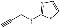 N-(丙-2-炔-1-基)-1,3-噻唑-2-胺 结构式