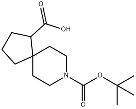 8-(tert-butoxycarbonyl)-8-azaspiro[4.5]decane-1-carboxylic acid|8-(tert-butoxycarbonyl)-8-azaspiro[4.5]decane-1-carboxylic acid