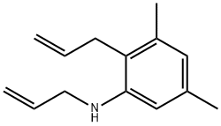 N,2-二烯丙基-3,5-二甲基苯胺,1255773-51-3,结构式