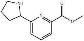 methyl-6-(pyrrolidin-2-yl)pyridine-2-carboxylate Structure