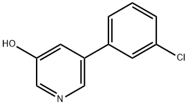 3-Hydroxy-5-(3-chlorophenyl)pyridine|