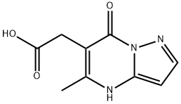 2-{5-methyl-7-oxo-4H,7H-pyrazolo[1,5-a]pyrimidin-6-yl}acetic acid Structure