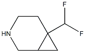 6-(difluoromethyl)-3-azabicyclo[4.1.0]heptane Structure