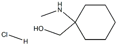 1-(甲基氨基)环己基]甲醇盐酸 结构式