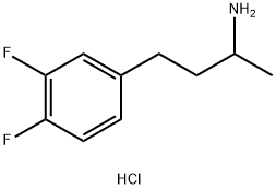 4-(3,4-difluorophenyl)butan-2-amine hydrochloride Structure