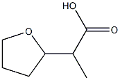 2-(oxolan-2-yl)propanoic acid,125911-69-5,结构式