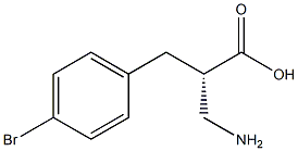 (S)-3-amino-2-(4-bromobenzyl)propanoicacid Structure