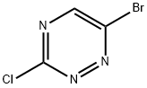 1,2,4-Triazine, 6-bromo-3-chloro- Struktur