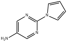 5-Amino-2-(1H-pyrrol-1-yl)pyrimidine Struktur