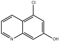 5-氯喹啉-7-醇, 1261492-34-5, 结构式
