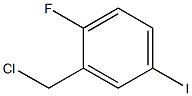 2-Fluoro-5-iodobenzyl chloride Structure