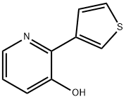 3-Hydroxy-2-(3-thienyl)pyridine Structure