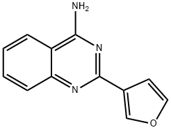 4-Amino-2-(3-furyl)quinazoline Structure