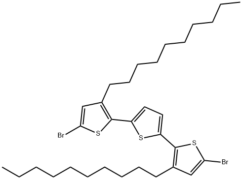 2,5-二己基-3,6-二(噻吩-2-基)吡咯并[3,4-C]吡咯-1,4(2H,5H)-二酮,1264297-33-7,结构式