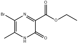 6-溴-3-羟基-5-甲基-吡嗪-2-甲酸乙酯,1269026-22-3,结构式