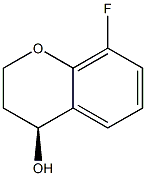 (4S)-8-fluoro-3,4-dihydro-2H-1-benzopyran-4-ol Structure