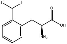 2-AMINO-3-[2-(DIFLUOROMETHYL)PHENYL]PROPANOIC ACID,1270307-13-5,结构式