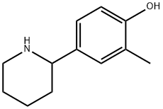 2-METHYL-4-(2-PIPERIDYL)PHENOL Structure