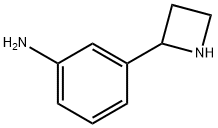 3-(azetidin-2-yl)aniline Structure