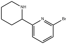 2-bromo-6-(piperidin-2-yl)pyridine Struktur