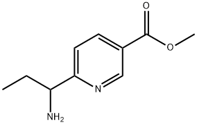 METHYL 6-(AMINOPROPYL)PYRIDINE-3-CARBOXYLATE Structure