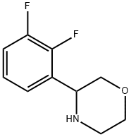 3-(2,3-DIFLUOROPHENYL)MORPHOLINE Structure