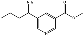 METHYL 5-(AMINOBUTYL)PYRIDINE-3-CARBOXYLATE,1270463-00-7,结构式