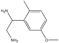 1-(5-METHOXY-2-METHYLPHENYL)ETHANE-1,2-DIAMINE Structure