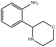 2-(morpholin-3-yl)aniline Structure