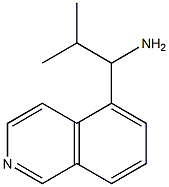 1-(5-ISOQUINOLYL)-2-METHYLPROPYLAMINE Struktur