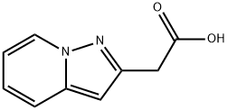 吡唑并[1,5-A]吡啶-2-乙酸,1279821-25-8,结构式