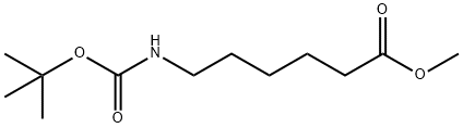 Methyl 6-(Boc-amino)hexanoate Structure