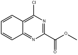 methyl 4-chloroquinazoline-2-carboxylate 结构式