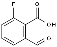 2-FLUORO-6-FORMYLBENZOIC ACID Structure