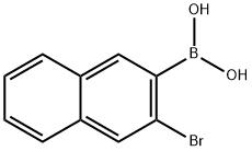 (3-BROMONAPHTHALEN-2-YL)BORONIC ACID Structure