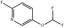 5-(difluoromethoxy)-2-fluoropyridine Structure