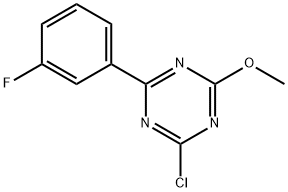 1303967-29-4 2-Chloro-4-(3-fluorophenyl)-6-methoxy-1,3,5-triazine