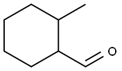 2-甲基环己烷-1-甲醛, 13076-15-8, 结构式