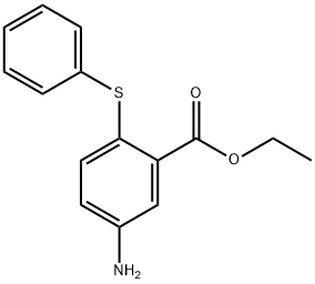 ethyl 5-amino-2-(phenylsulfanyl)benzoate Struktur