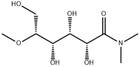 D-Gluconamide, N,N-dimethyl-5-O-methyl- Struktur