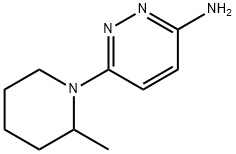3-Amino-6-(2-methylpiperidin-1-yl)pyridazine Structure